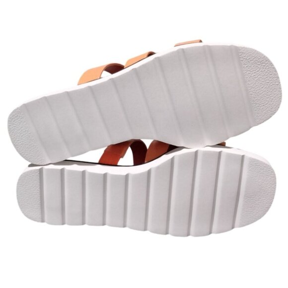 Rampage Ally Size 7 Slide Sandals Croc Embossed Padded Insole Comfort Design - Picture 9 of 10